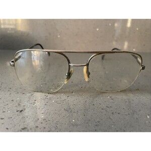 Vintage BerDel Sferoflex JOEL Eyeglasses Frames ONLY 54-17-135 mm Italy Natural